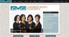 Desktop Screenshot of chambermusicconcerts.org